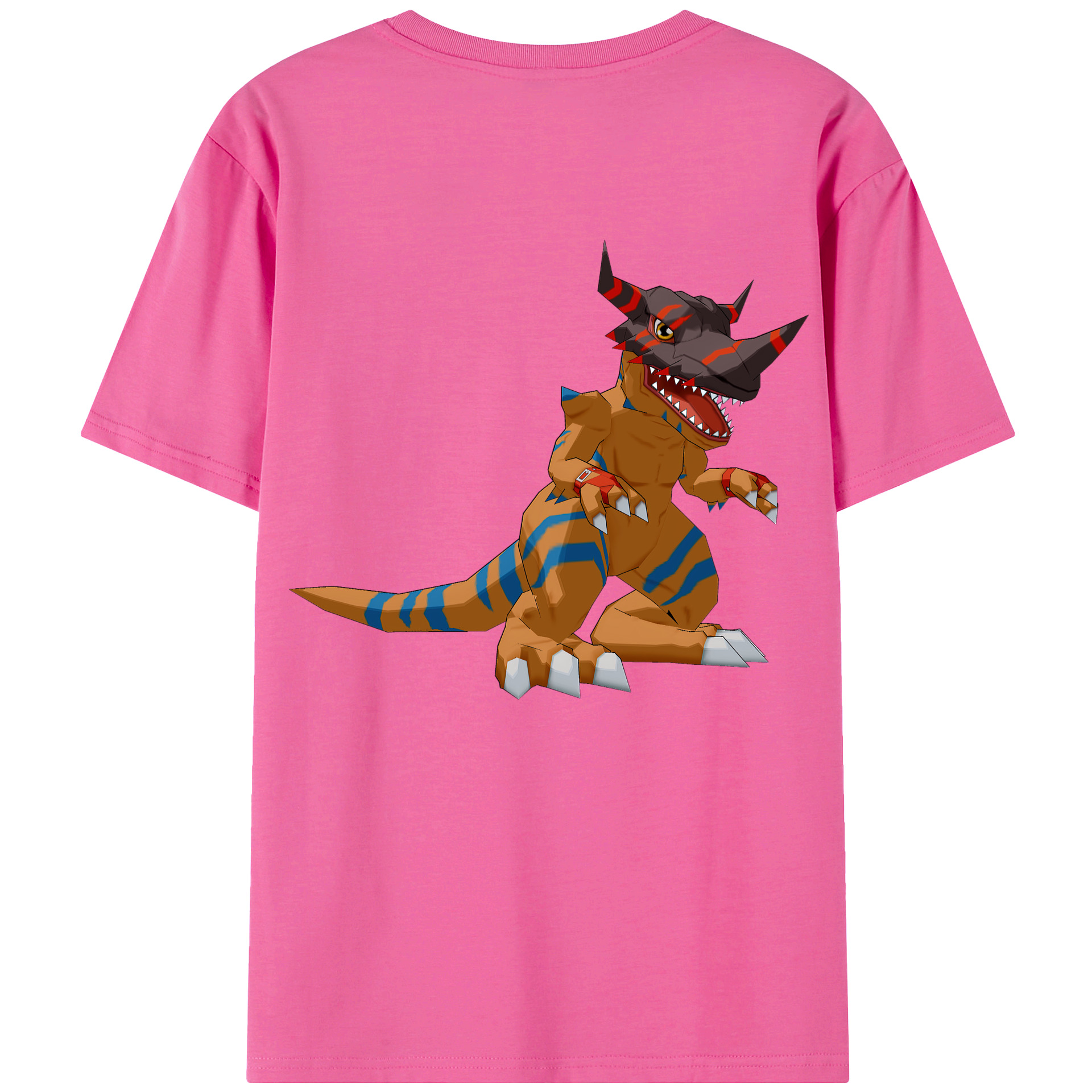 （画像用） Digimon デジタルモンスター/デジモン レディース半袖Tシャツ(バックプリント)